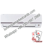air condition spy camera for playing cards marked deck
