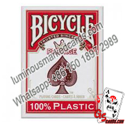 cartões de barcode de prestígio de bicycle de plástico