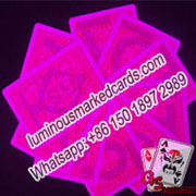 use infrared camera to read infrared marked cards poker