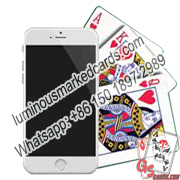 iPhone 6 poker card changer to change the playing cards