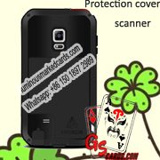 Phone cover case poker camera predict cheating cards