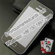 Samsung poker cheating device for changing cards