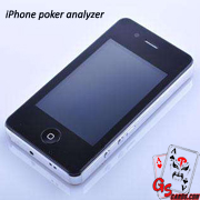 Spy cheating playig cards analyzer iPhone