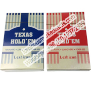 Texas Holdem marked playing cards